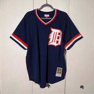 NWOT Detroit Tiger Kirk Gibson 1984 (#23) Navy Blue & Orange Jersey - Size 2XL